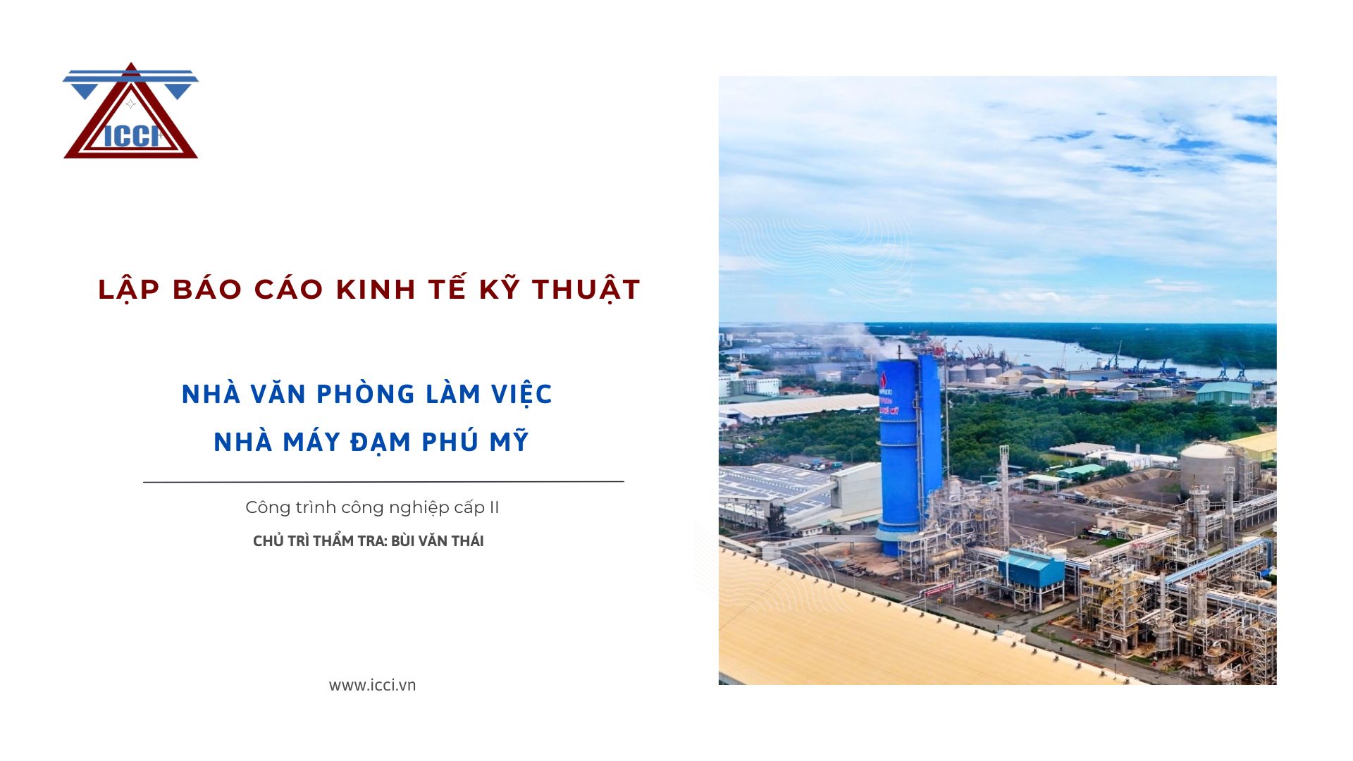 Lập báo cáo kinh tế kỹ thuật Đạm Phú Mỹ Lập báo cáo kinh tế kỹ thuật Đạm Phú Mỹ